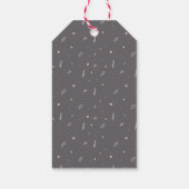 かわいい小さなキツネ赤ちゃんシャワー ギフトタグ (裏面)