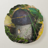 かわいい小さなキノコ ラウンドクッション (正面)