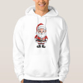 かわいい小さなキャラクターサンタ パーカ (正面)