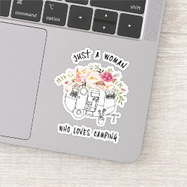 かわいい小さなキャンプのトレーラーのために シール