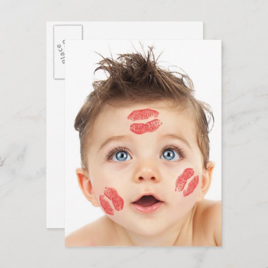 かわいい小さなキューピッドの写真 ポストカード (正面/裏面)