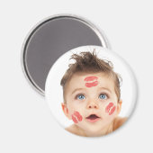 かわいい小さなキューピッドの写真 マグネット (正面/裏面)