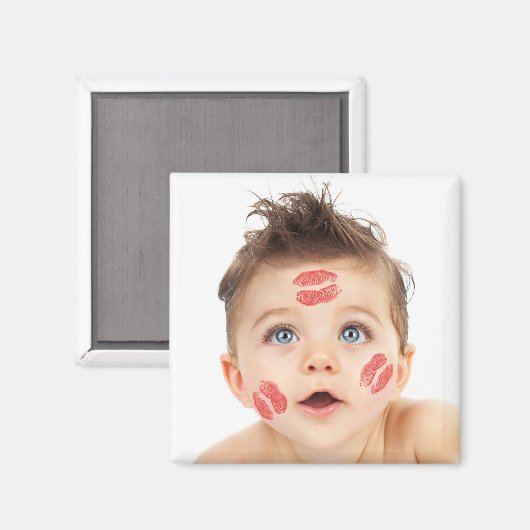 かわいい小さなキューピッドの写真 マグネット (正面/裏面)