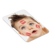 かわいい小さなキューピッドの写真 マグネット (右側)