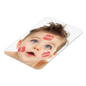 かわいい小さなキューピッドの写真 マグネット (左側)