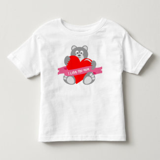 かわいい小さなクマTシャツ トドラーTシャツ