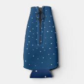 かわいい小さなクリスマスペンギン「メリークリスマス」 ボトルクーラー (裏面)