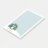 かわいい小さなクリスマスペンギン |名前 ポストイット (アングル)