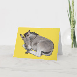 かわいい小さなグレードンキーフォール カード