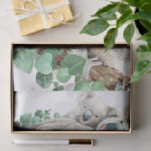 かわいい小さなコアラ熊オーストラリアの動物アート 薄葉紙 (ギフト)