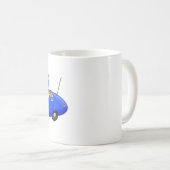 かわいい小さなコンバーチブル コーヒーマグカップ (正面右)