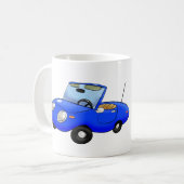 かわいい小さなコンバーチブル コーヒーマグカップ (正面左)