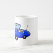 かわいい小さなコンバーチブル コーヒーマグカップ (中央)