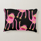 かわいい小さなサル アクセントクッション (裏面)