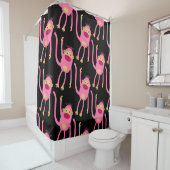 かわいい小さなサル シャワーカーテン (インサイチュ)