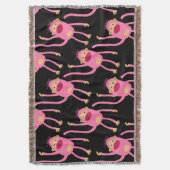 かわいい小さなサル スローブランケット (正面縦)