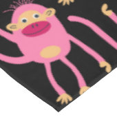 かわいい小さなサル テーブルクロス (アングル)