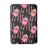 かわいい小さなサル バスマット (正面縦)