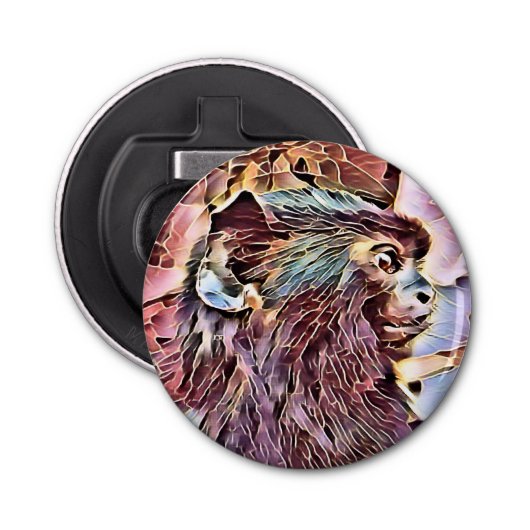 かわいい小さなサル 栓抜き (正面)