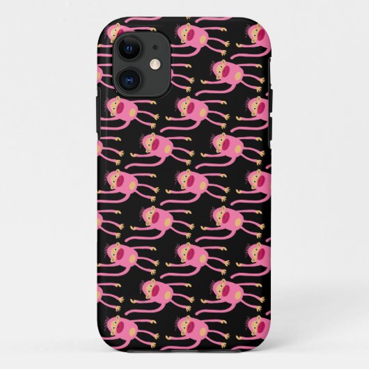 かわいい小さなサル Case-Mate iPhoneケース (裏面)