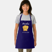 かわいい小さなシェフパーソナライズされた エプロン (インサイチュ)