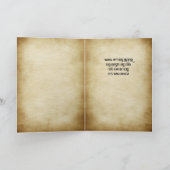 かわいい小さなスカンクウィッチ、ハッピーハローウィン カード (内部)