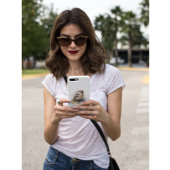 かわいい小さなスズメの水色，カスタマイズ可能 Case-Mate iPhoneケース