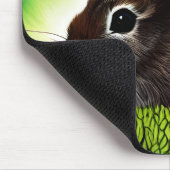 かわいい小さなストーリーブックバニー マウスパッド (コーナー)