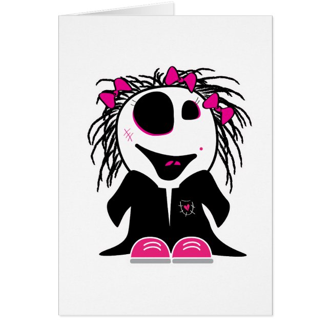 かわいい小さなゾンビガーリー (正面)