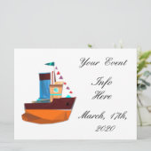 かわいい小さなタグボートサンダーコーブ (スタンド正面)