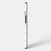 かわいい小さなタツノオトシゴ iPhoneケース (左側面)