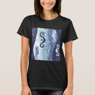 かわいい小さなタツノオトシゴ Tシャツ
