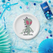 かわいい小さなチュパカブラ ペーパープレート (パーティー)