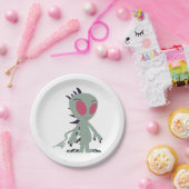 かわいい小さなチュパカブラ ペーパープレート (パーティー)