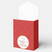 かわいい小さなドラゴンは途中の赤ちゃんシャワー フェイバーボックス (オープン)