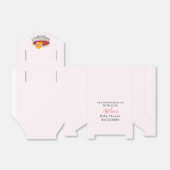 かわいい小さなナゲット鶏ナゲット女の子ベビーシャワー フェイバーボックス (折り畳みなし)