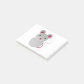 かわいい小さなネズミ ポストイット (アングル)