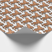 かわいい小さなネズミ ラッピングペーパー (角)