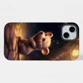 かわいい小さなネズミ iPhoneケース (裏面横)