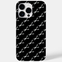 かわいい小さなハサミデザイン柄ヘアスタイリスト Case-Mate iPhone 14 PRO MAXケース