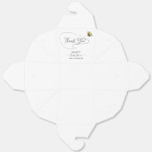 かわいい小さなハチの赤ちゃんシャワー フェイバーボックス (見開き)