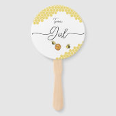 かわいい小さなハチ蜂の巣のジェンダーが明らかになる ハンドファン (裏面)