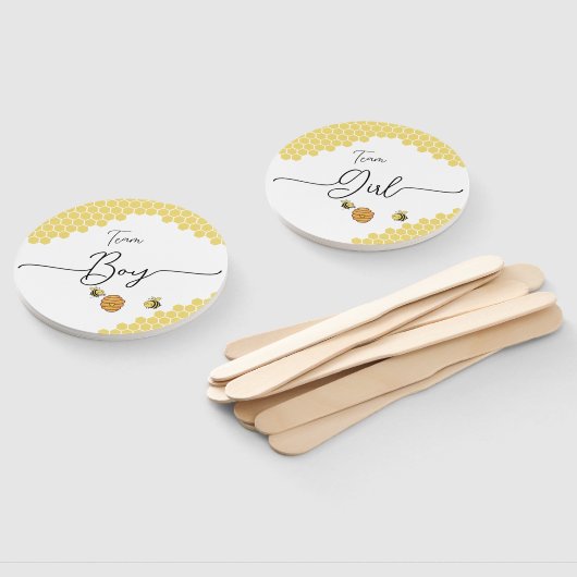 かわいい小さなハチ蜂の巣のジェンダーが明らかになる ハンドファン (組立なし)