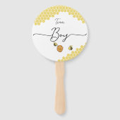 かわいい小さなハチ蜂の巣のジェンダーが明らかになる ハンドファン (正面)