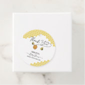 かわいい小さなハチ蜂ハニカムベイビーシャワー フェイバータグ (インサイチュ)