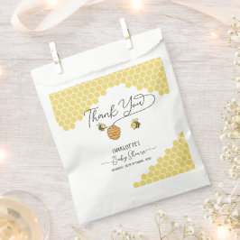 かわいい小さなハチ蜂ハニカムベイビーシャワー フェイバーバッグ