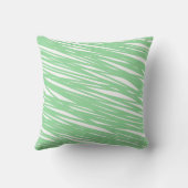 かわいい小さなハムスターの名前グリーン クッション (裏面)