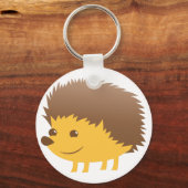 かわいい小さなハリネズミ キーホルダー (正面)