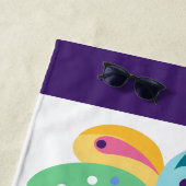 かわいい小さなバグ ビーチタオル (インサイチュ)