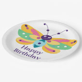 かわいい小さなバグ ペーパープレート (アングル)